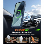 FNTCASE Google Pixel 11 / 11 Pro Manyetik K�l�f-Translucent Blue