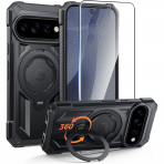 FNTCASE Google Pixel 11 / 11 Pro Manyetik K�l�f-Translucent Black