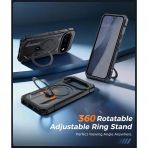 FNTCASE Google Pixel 11 / 11 Pro Manyetik K�l�f-Translucent Black