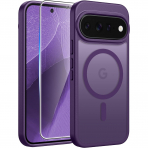 FNTCASE Google Pixel 11 / 11 Pro Uyumlu Manyetik K�l�f-Purple