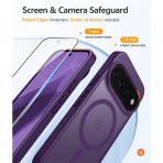 FNTCASE Google Pixel 11 / 11 Pro Uyumlu Manyetik K�l�f-Purple