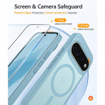 FNTCASE Google Pixel 11 / 11 Pro Uyumlu Manyetik K�l�f-Teal