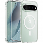 FNTCASE Google Pixel 11 / 11 Pro Uyumlu Manyetik K�l�f-Clear