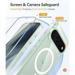 FNTCASE Google Pixel 11 / 11 Pro Uyumlu Manyetik K�l�f-Clear