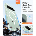 FNTCASE Google Pixel 11 / 11 Pro Uyumlu Manyetik K�l�f-Clear