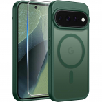 FNTCASE Google Pixel 11 / 11 Pro Uyumlu Manyetik K�l�f-Green