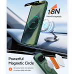 FNTCASE Google Pixel 11 / 11 Pro Uyumlu Manyetik K�l�f-Green