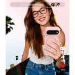 FNTCASE Google Pixel 11 / 11 Pro Uyumlu Manyetik K�l�f-Light Pink