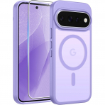 FNTCASE Google Pixel 11 / 11 Pro Uyumlu Manyetik K�l�f-Light Purple