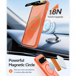FNTCASE Google Pixel 11 / 11 Pro Uyumlu Manyetik K�l�f-Orange