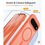FNTCASE Google Pixel 11 / 11 Pro Uyumlu Manyetik K�l�f-Orange