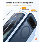 FNTCASE Google Pixel 11 / 11 Pro Uyumlu Manyetik K�l�f-Blue