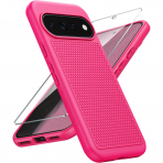 FNTCASE Google Pixel 11 / Pixel 11 Pro Kaymaz TPU K�l�f-Hot Pink