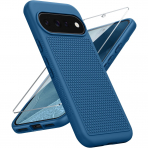FNTCASE Google Pixel 11 / Pixel 11 Pro Kaymaz TPU K�l�f-Blue