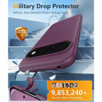 FNTCASE Google Pixel 11 / Pixel 11 Pro Kaymaz TPU K�l�f-Burgundy