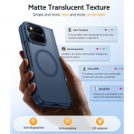 FNTCASE Google Pixel 11 Pro Fold Manyetik K�l�f-Blue
