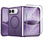 FNTCASE iPhone Duo MagSafe Ekran Koruyuculu K�l�f-Purple