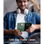 FNTCASE iPhone Duo MagSafe Ekran Koruyuculu K�l�f-Green