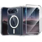 FNTCASE iPhone Duo MagSafe Ekran Koruyuculu K�l�f-Clear