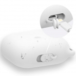 FRTMA AirPods Pro Suya Dayan�kl� Silikon K�l�f (2019)-White