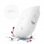 FRTMA AirPods Pro Suya Dayan�kl� Silikon K�l�f (2019)-White