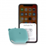 FRTMA AirPods Pro Suya Dayan�kl� Silikon K�l�f (2019)-Ice Sea Blue
