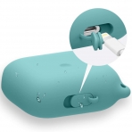 FRTMA AirPods Pro Suya Dayan�kl� Silikon K�l�f (2019)-Ice Sea Blue