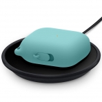 FRTMA AirPods Pro Suya Dayan�kl� Silikon K�l�f (2019)-Ice Sea Blue