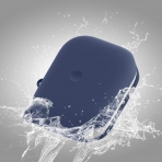 FRTMA AirPods Pro Suya Dayan�kl� Silikon K�l�f (2019)-Midnight Blue