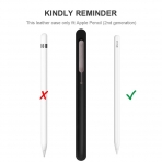 FRTMA Apple Pencil 2 Deri K�l�f-Black