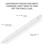 FRTMA Apple Pencil 2 Silikon Klf-Transparent White