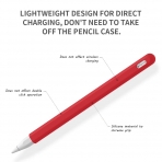 FRTMA Apple Pencil 2 Silikon Klf-Red