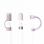 FRTMA Apple Pencil Kapak (3 Adet)-Purple