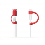 FRTMA Apple Pencil Kapak (3 Adet)-Red