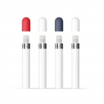 FRTMA Apple Pencil Kapak (4 Adet)-Red,White,Midnight Blue,White