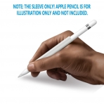 FRTMA Apple Pencil Manyetik Silikon Klf-Ivory White