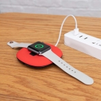 FRTMA Apple Watch Kablo Düzenleyici ve Şarj Standı-Red