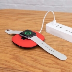 FRTMA Apple Watch Kablo Dzenleyici ve arj Stand-Red