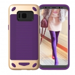 FYY Galaxy S8 Hybrid Dual Layer Bumper Klf-Purple