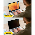 F FORITO Privacy MacBook Pro M2 Ekran Koruyucu (13 in)