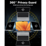 F FORITO Privacy MacBook Pro M2 Ekran Koruyucu (13 in)