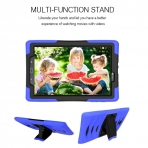 FastSun Samsung Galaxy Tab E Armor Klf (9.6 in)-Blue