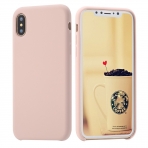 Felico Apple iPhone X Silikon Klf-Pink