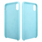 Felico Apple iPhone X Silikon Klf-Light Blue