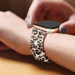 Fintie Apple Watch Ultra Deri Klf (49 mm)-Classic Leopard