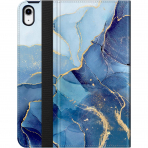 Fintie Apple iPad A16 Kalem Blmeli Klf (11 in)-Ocean Marble 