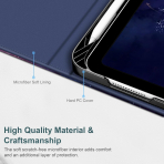 Fintie Apple iPad A16 Kalem Blmeli Klf (11 in)-Galaxy