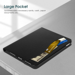 Fintie Apple iPad A16 Kalem Blmeli Klf (11 in)-Black