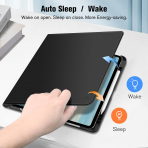 Fintie Apple iPad Pro M4 Manyetik Klf (13 in)-Black 