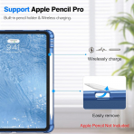 Fintie Apple iPad Pro M4 nce Klf (11 in)-Navy